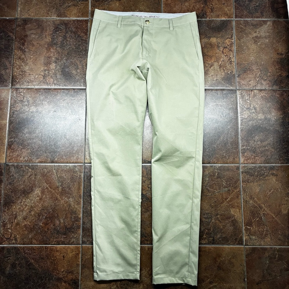 Rhone Mens Tan Chino Pants Size 32 - Picture 2 of 9